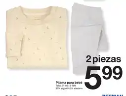 Zeeman Zeeman pijama para bebé oferta