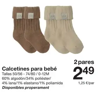 Calzetines para bebé