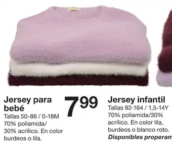 Jersey para bebé