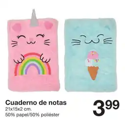 Zeeman Cuaderno de notas oferta