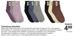 Zeeman Calcetines infantiles oferta
