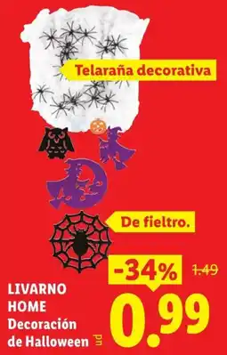 Lidl Livarno Home Telaraña decorativa oferta