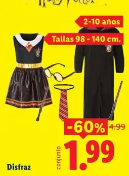 Lidl Disfraz oferta