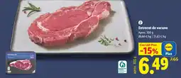 Lidl Lidl Entrecot de vacuno oferta