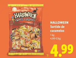 Lidl Halloween Surtido de caramelos oferta