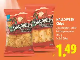 Lidl Halloween Chips oferta