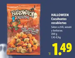 Lidl Halloween cruspies oferta