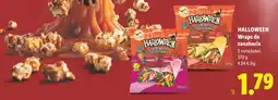 Lidl Halloween wraps de zanahoria oferta