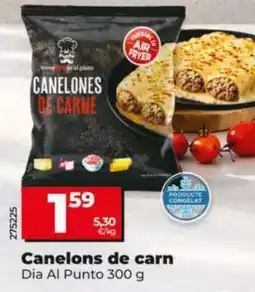 Dia Dia Al Punto canelons de carn oferta