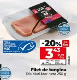 Dia Dia Mari Marinera filet de tonyina oferta