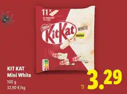 Lidl Kit Kat Mini White oferta