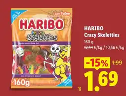 Lidl Haribo crazy skeletties oferta