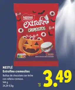 Lidl Nestlé extrafino cremositos oferta