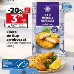 Dia Dia Mari Marinera filets de lluç arrebossat oferta