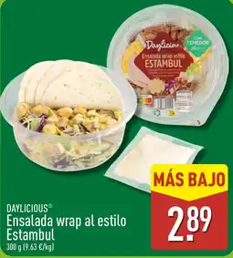 ALDI Daylicious ensalada wrap al estilo estambul oferta