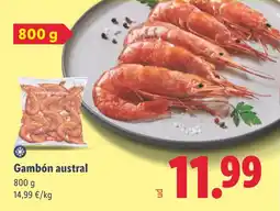 Lidl Gambón austral oferta
