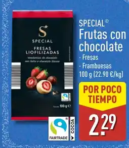 ALDI Special frutas con chocolate oferta