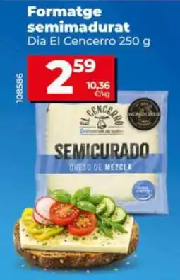 Dia Dia El Cencerro formatge semimadurat oferta