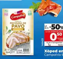 Dia Campofrío pechuga de pavo braseada oferta