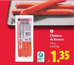 Lidl Chistorra de Navarra oferta