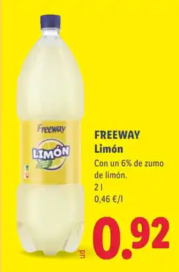Lidl Freeway Limón oferta