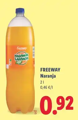Lidl Freeway Naranja oferta