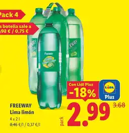 Lidl Freeway lima limón oferta