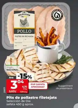 Dia Selección de Día pits de pollastre filetejats oferta