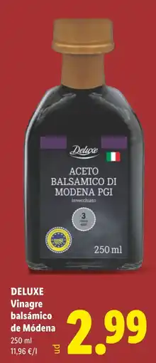 Lidl Deluxe Vinagre balsámico de Módena oferta