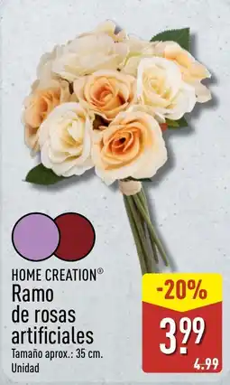 ALDI Home Creation ramo de rosas artificiales oferta