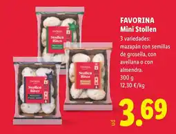 Lidl favorina mini stollen oferta
