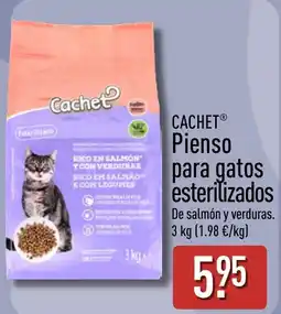 ALDI Cachet pienso para gatos esterilizados oferta