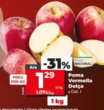 Ara Poma Vermella Dolça