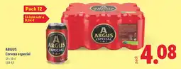 Lidl Argus cerveza especial oferta