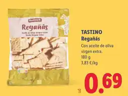 Lidl Tastino Regañás oferta