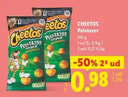 Lidl Cheetos Pelotazos oferta