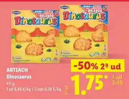 Lidl Artiach Dinosaurus oferta