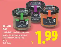 Lidl Deluxe paté oferta