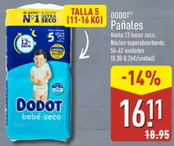ALDI Dodot pañales oferta