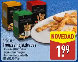 ALDI Special trenzas hojaldradas oferta