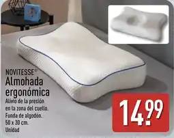 ALDI Novitesse Almohada ergonómica oferta