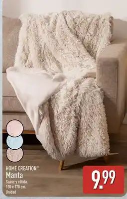 ALDI Home Creation Manta oferta