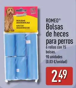 ALDI Romeo bolsas de heces para perros oferta
