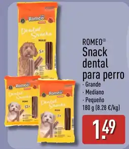 ALDI Romeo Snack dental para perro oferta