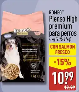 ALDI Romeo Pienso High prémium para perros oferta