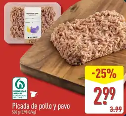 ALDI Picada de pollo y pavo oferta