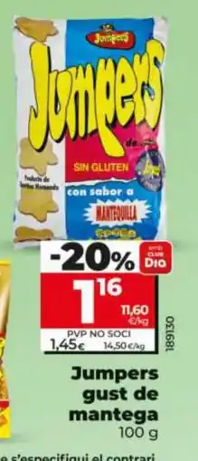 Dia Jumpers gust de mantega oferta