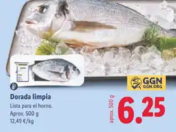 Lidl Dorada limpia oferta