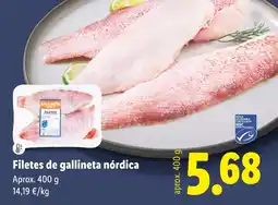 Lidl Gallineta filetes oferta