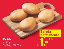 Lidl Mollete oferta